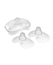 Load image into Gallery viewer, 2pcs/Set Nipple Shields for Breastfeeding, Contact Breast Shield, Guards for Newborn - Help with Latch Difficulties, Flat or Inverted Nipples, Breast Feeding BPA Free Reusable Soft Silicone Protectors